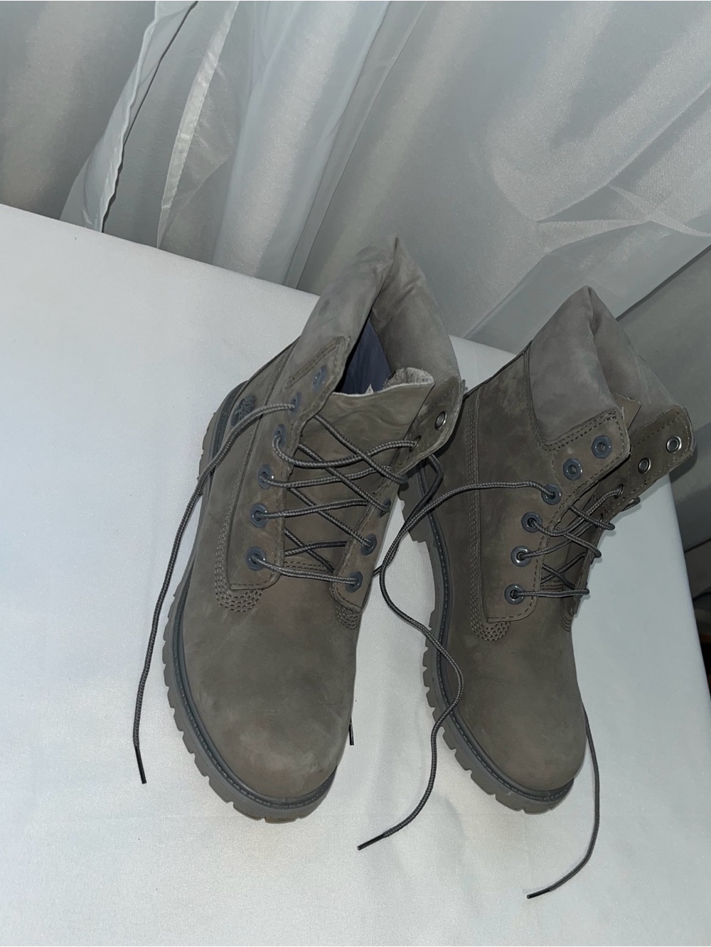 Women’s Grey Timberland Boots - Picture 3 of 13